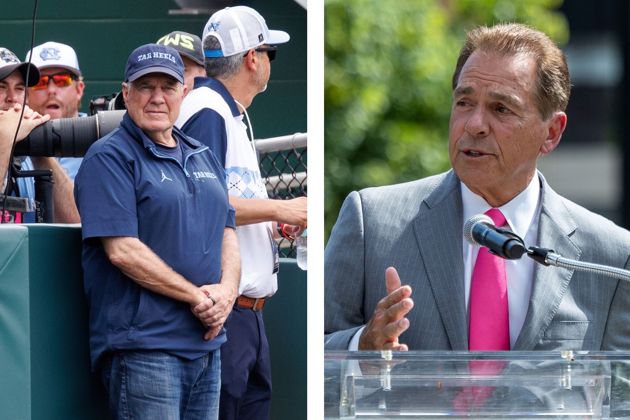 Bill Belichick and Nick Saban