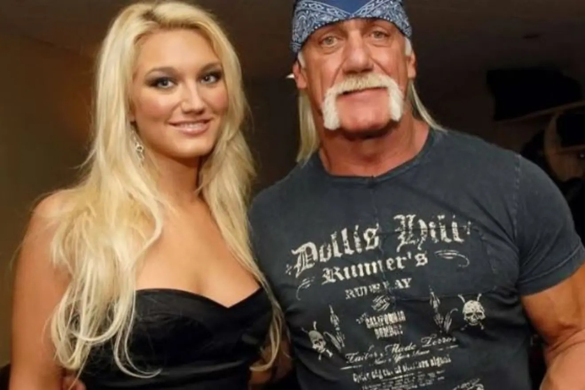 Brooke and Hulk Hogan.
