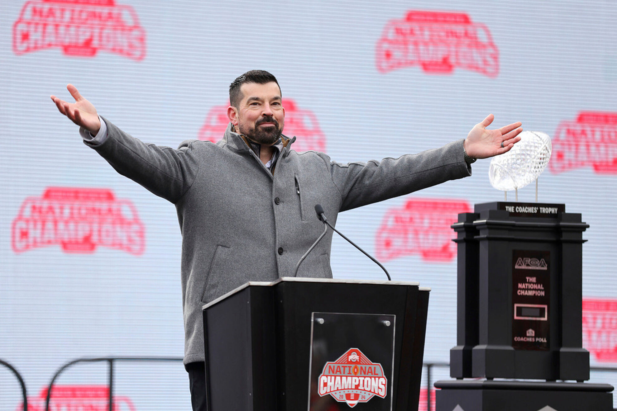 Ohio State Buckeyes head coach Ryan Day