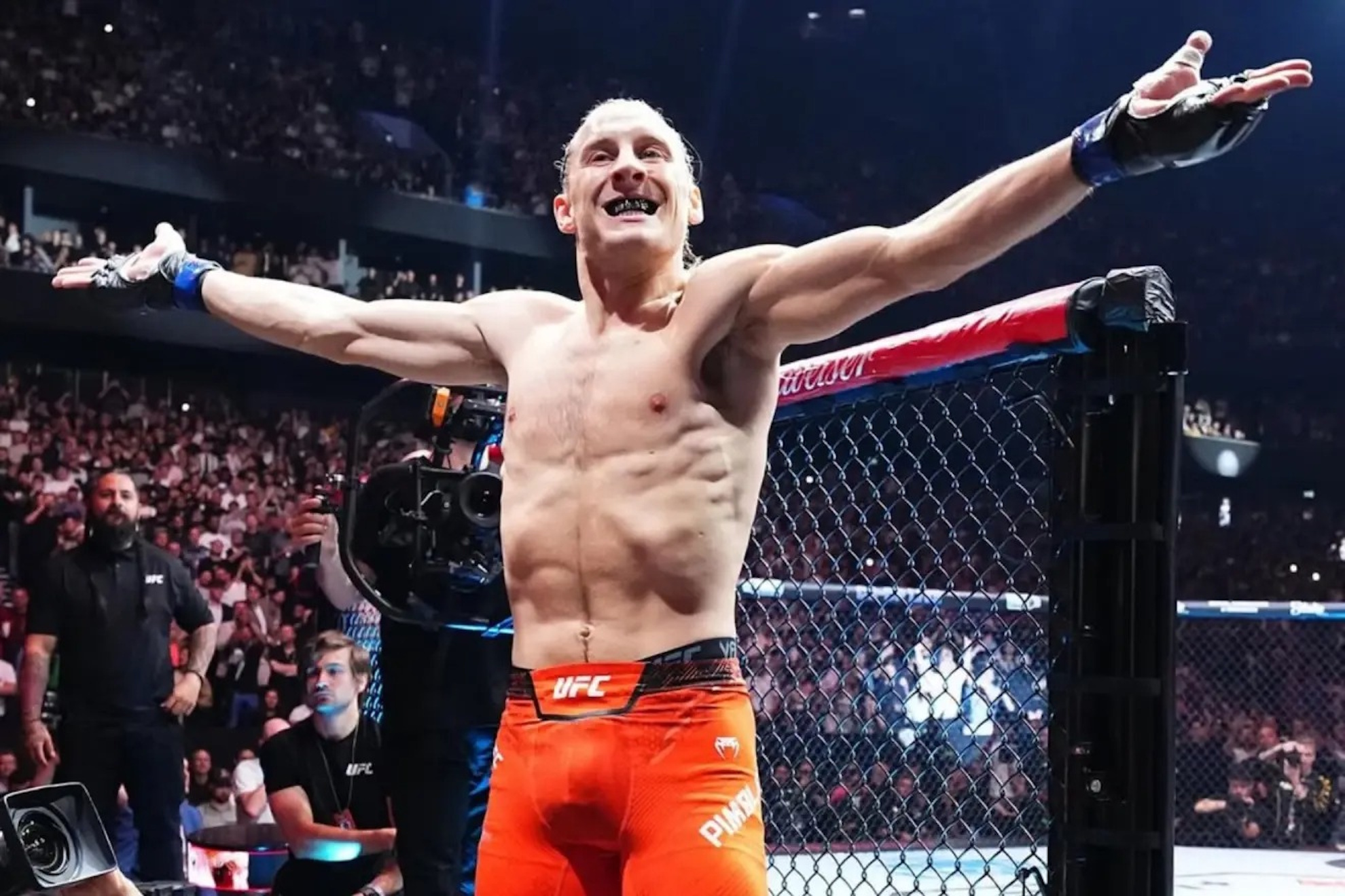 Paddy Pimblett before facing Bobby Green.