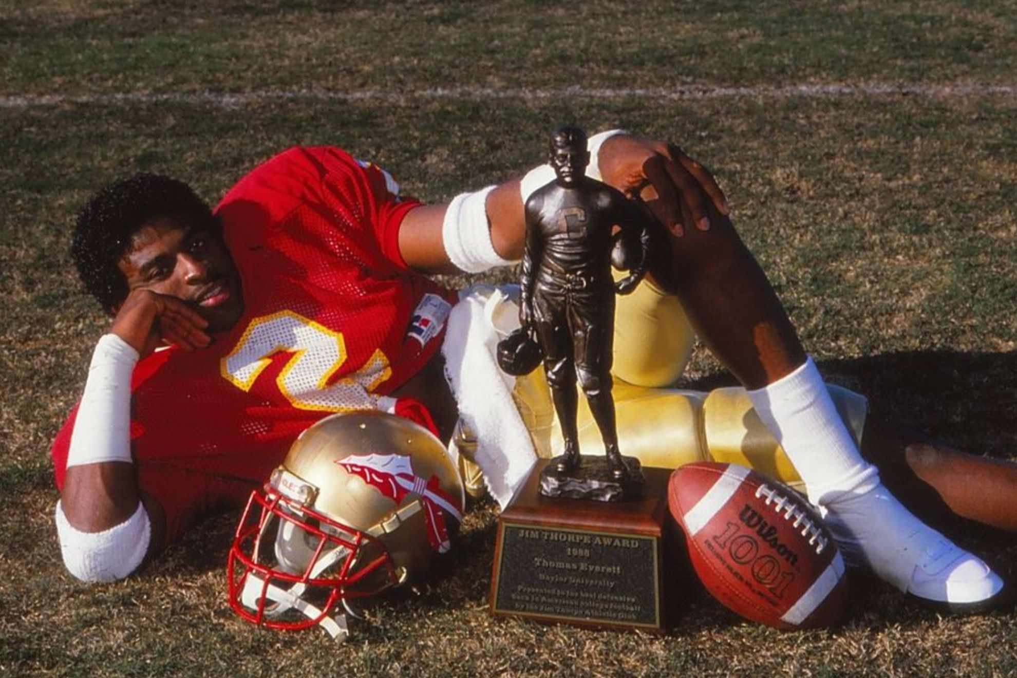 Deion Sanders rare footage of his determination to score in college football goes viral