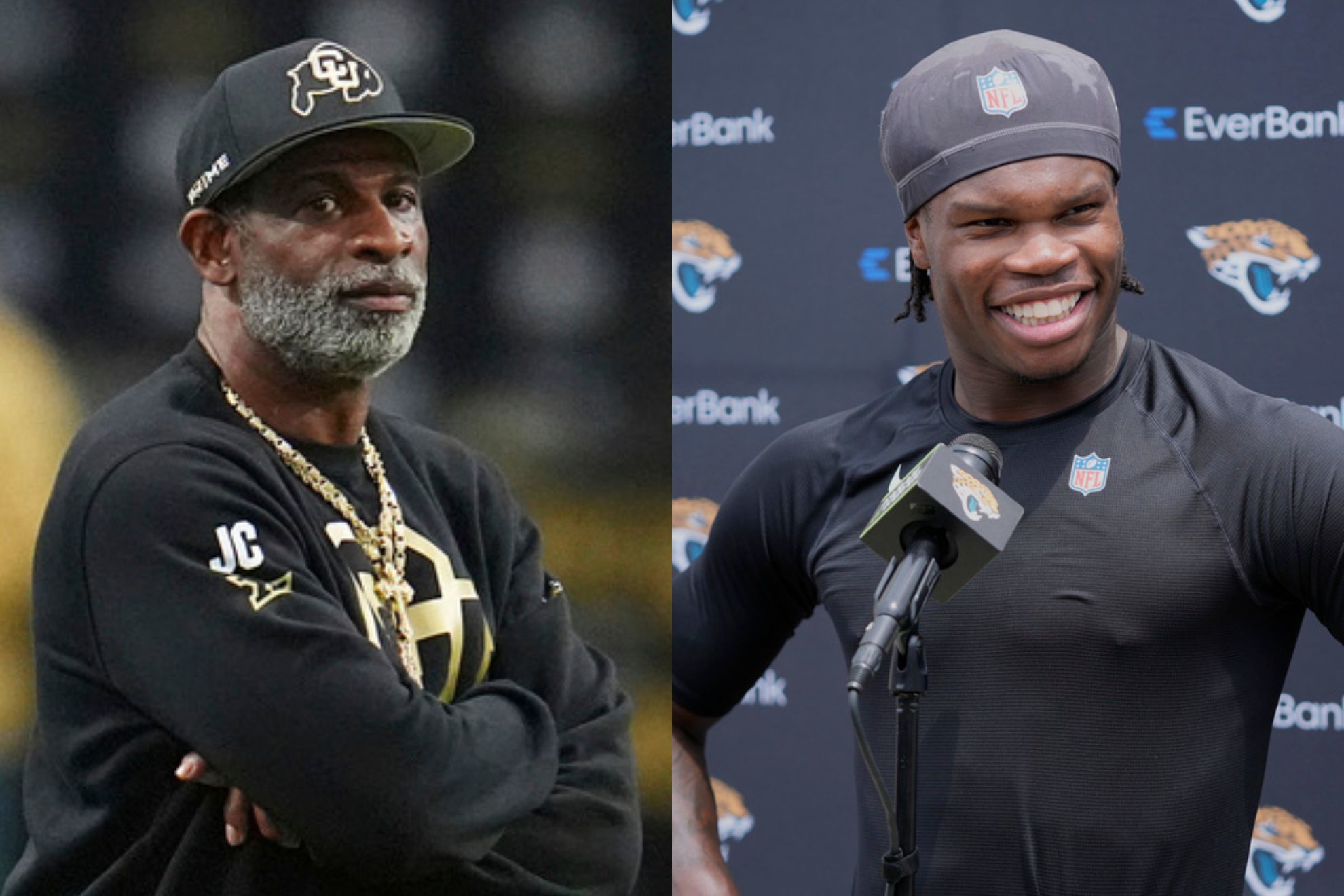 Deion Sanders urges Travis Hunter to "be the best darn father that ever walked"