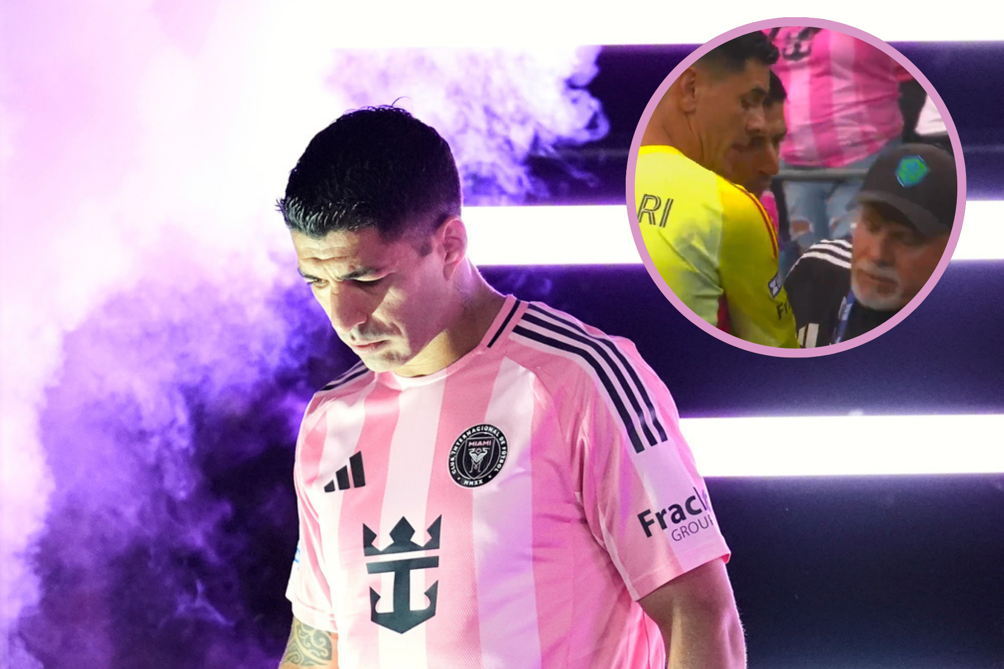 Luis Suárez and a heartfelt apology after spitting a Seattle Sounder staff member in the Leagues Cup final