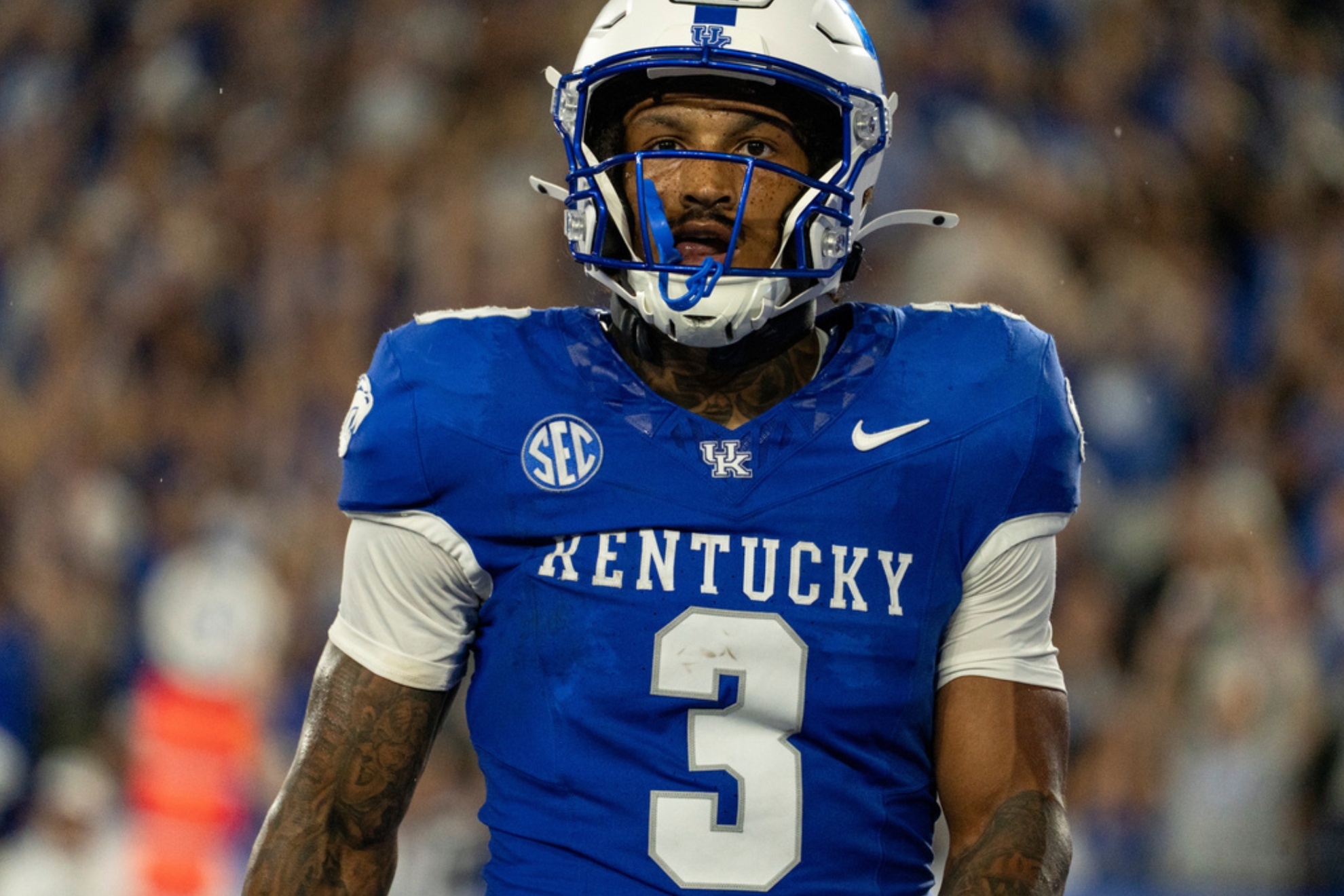 Seth McGowan expressed regret for his actions in the Kentucky-South Carolina game.
