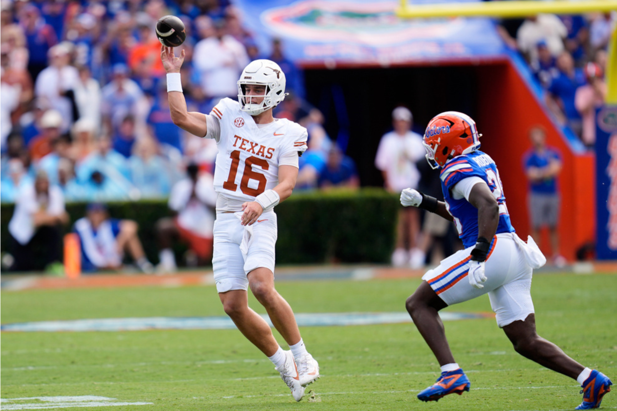Arch Manning labeled a "fraud" after another soul-crushing Texas performance against a middling team