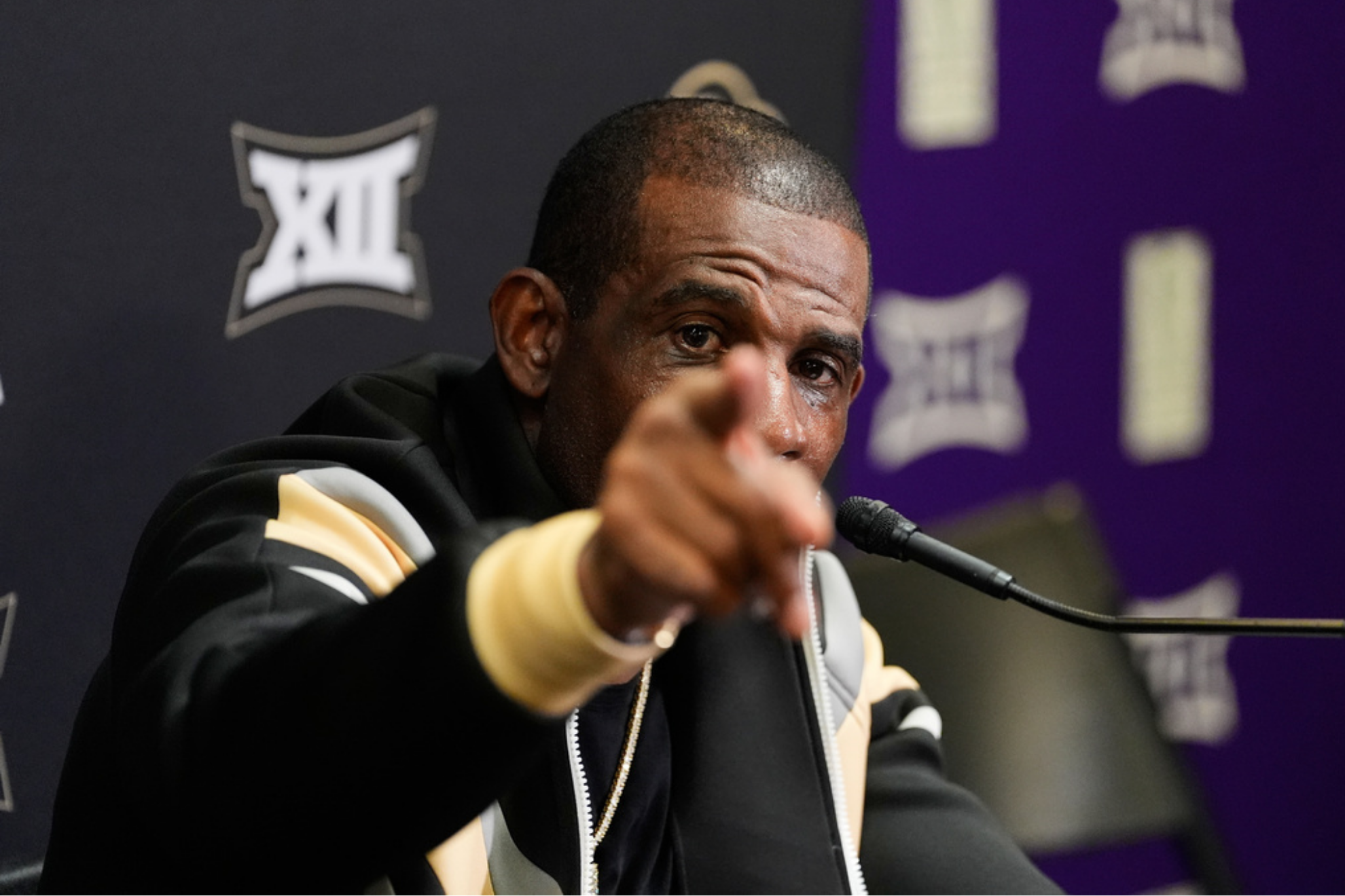 Colorado head coach Deion Sanders
