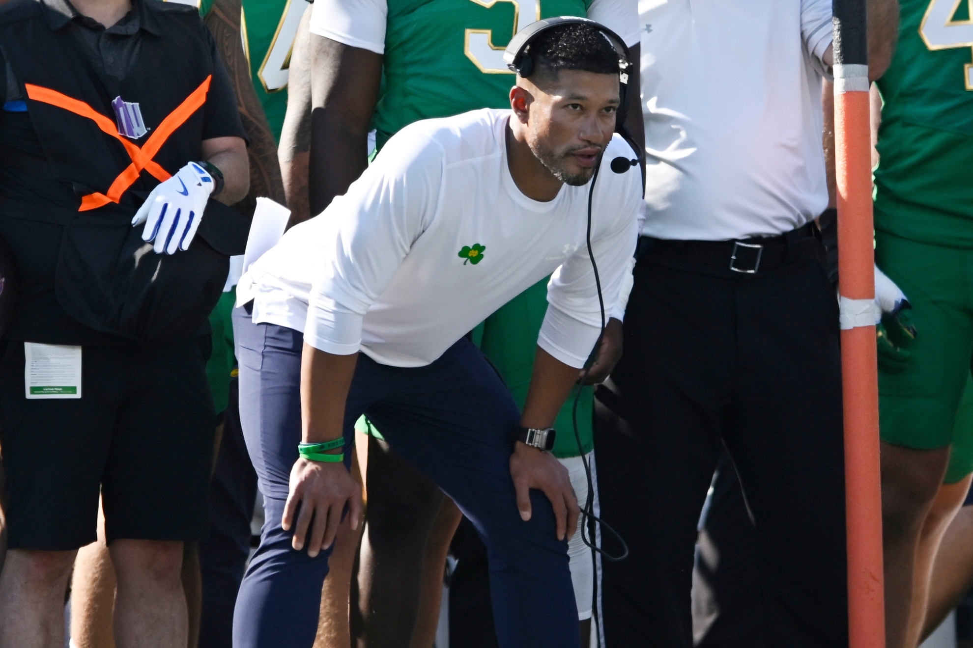 Freeman's gamble: Two kickers, five injuries, and a must-win game for Notre Dame