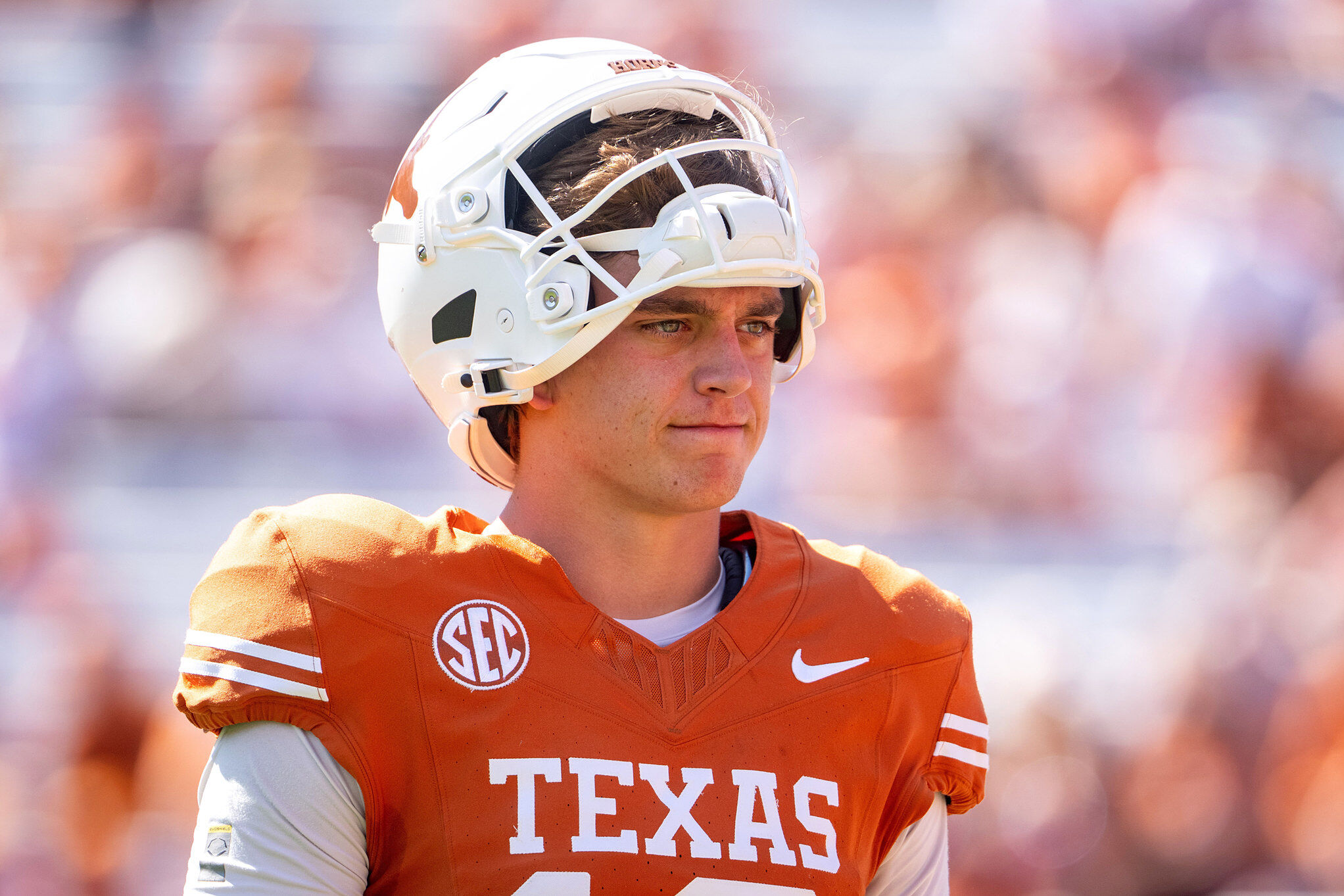 Arch Manning with Texas.