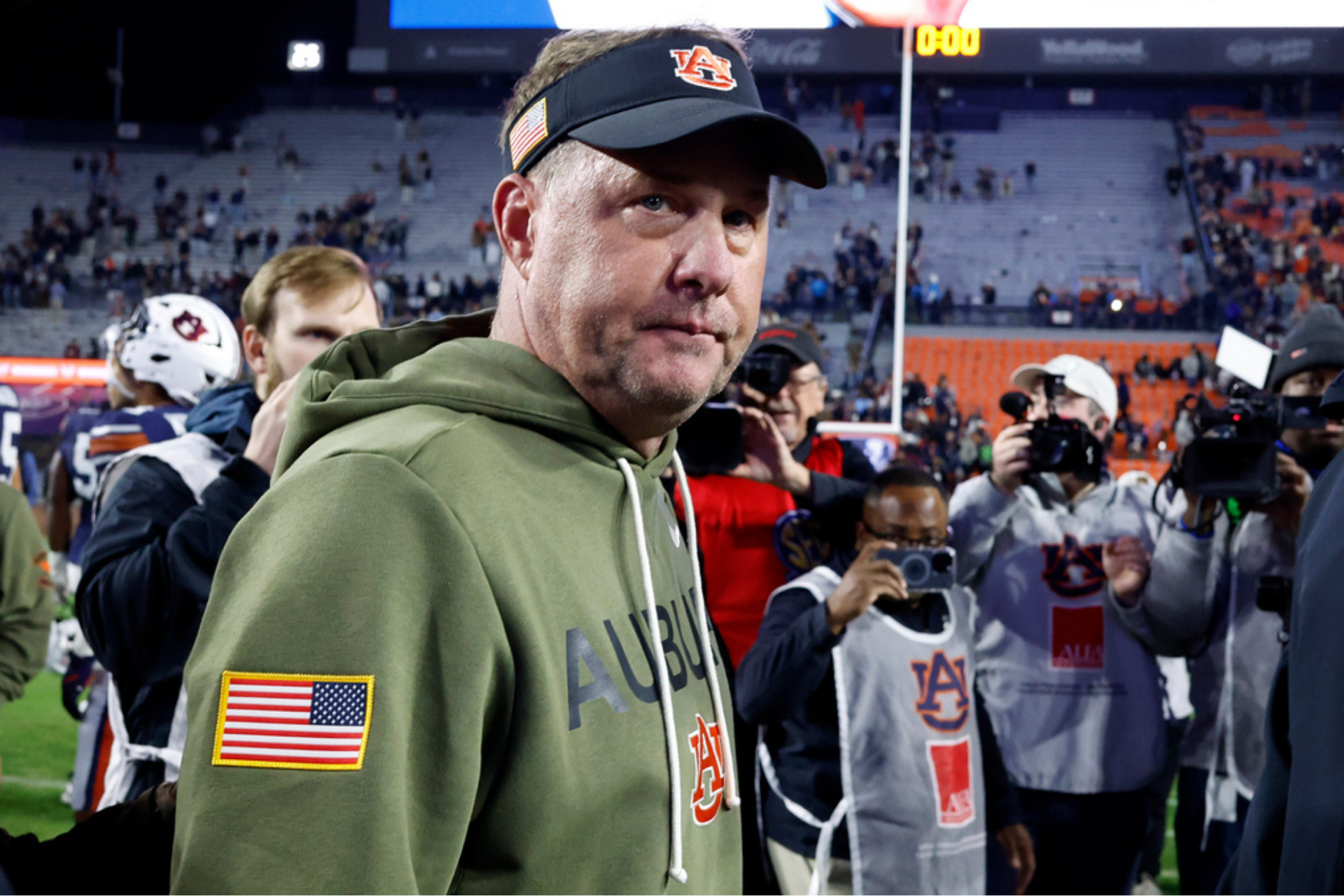 Auburn head coach Hugh Freeze