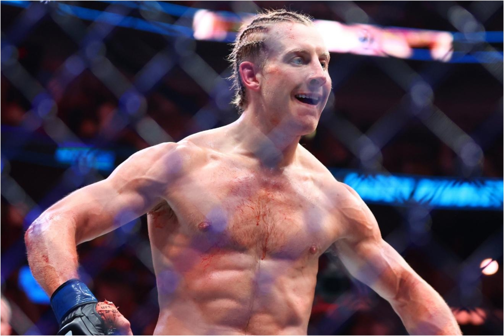 Paddy Pimblett wins at UFC 314.