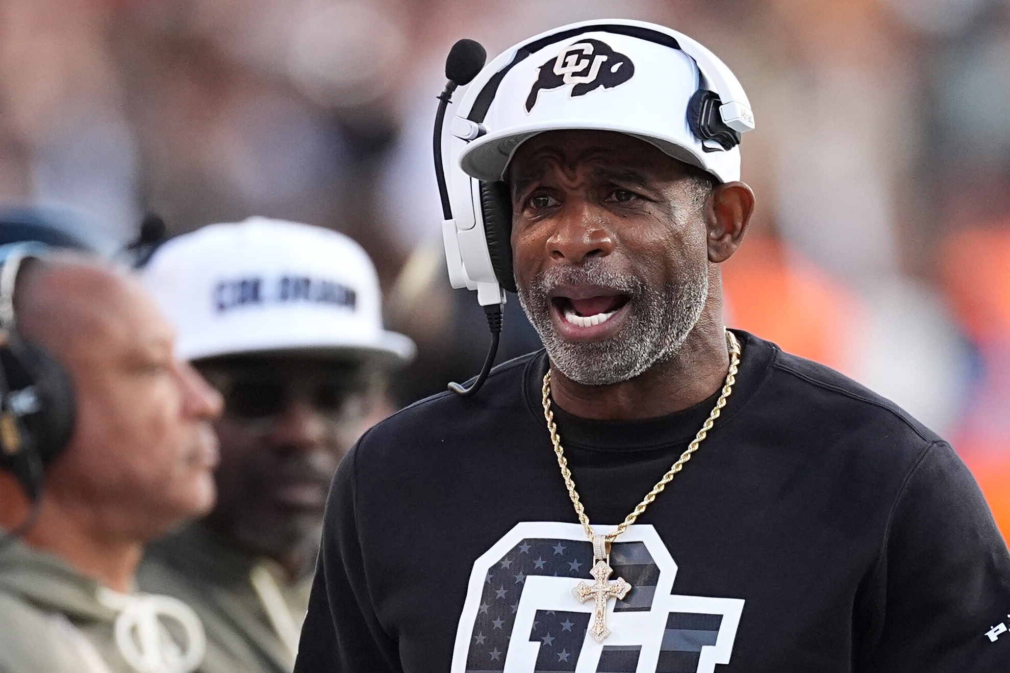 Deion Sanders slams table to jolt Colorado locker room after crushing loss