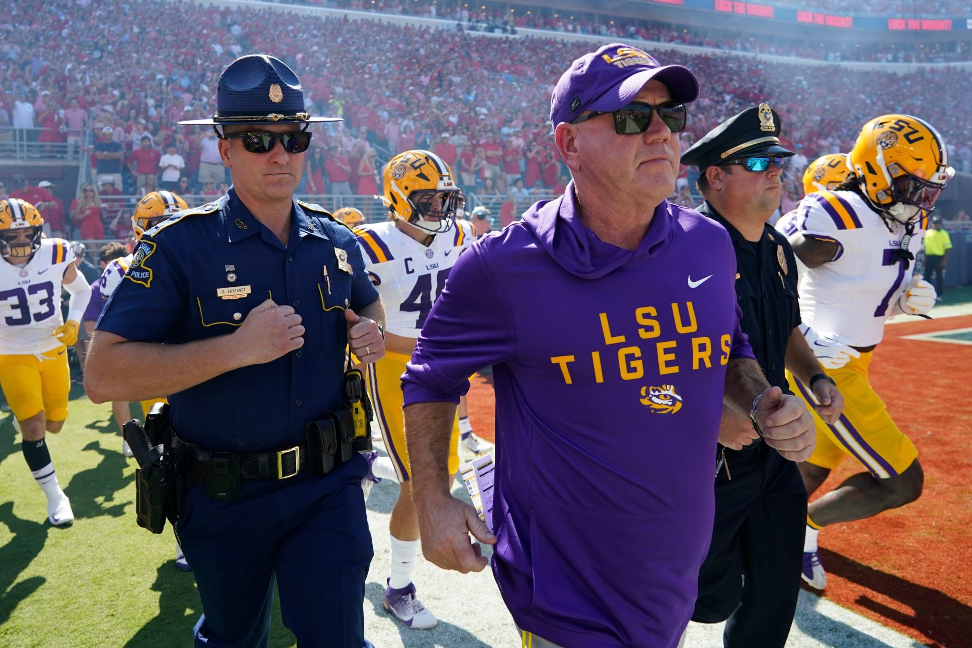 The 64-year-old Kelly compiled a 34-14 record at LSU.