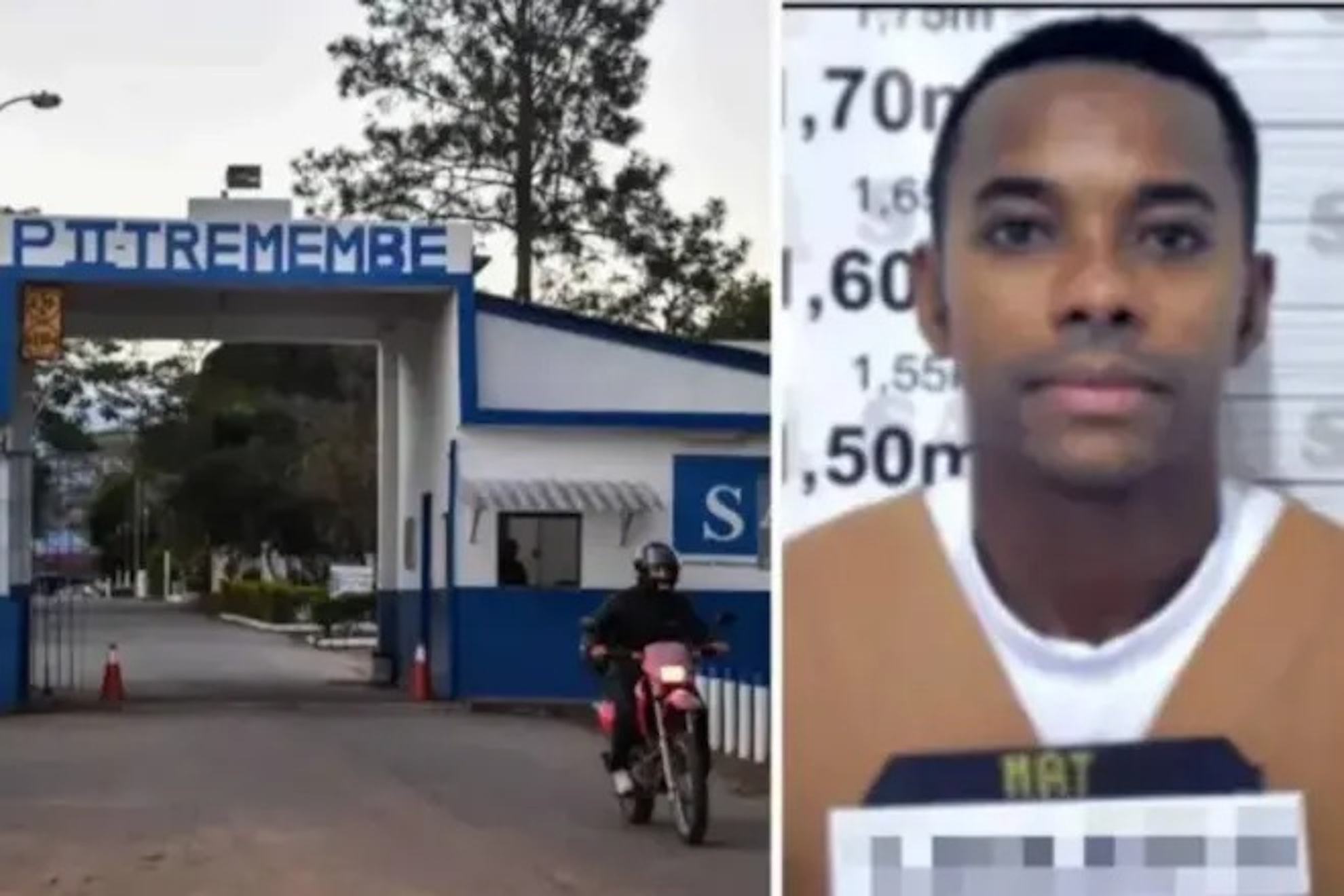 Robinho leaves celebrity prison with Tinder and famous murderers and changes prisons.