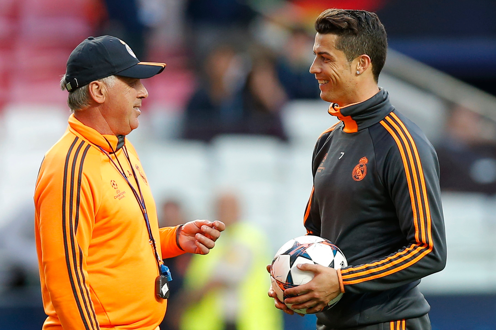 Carlo Ancelotti compares Cristiano Ronaldo's ego with another Real Madrid legend