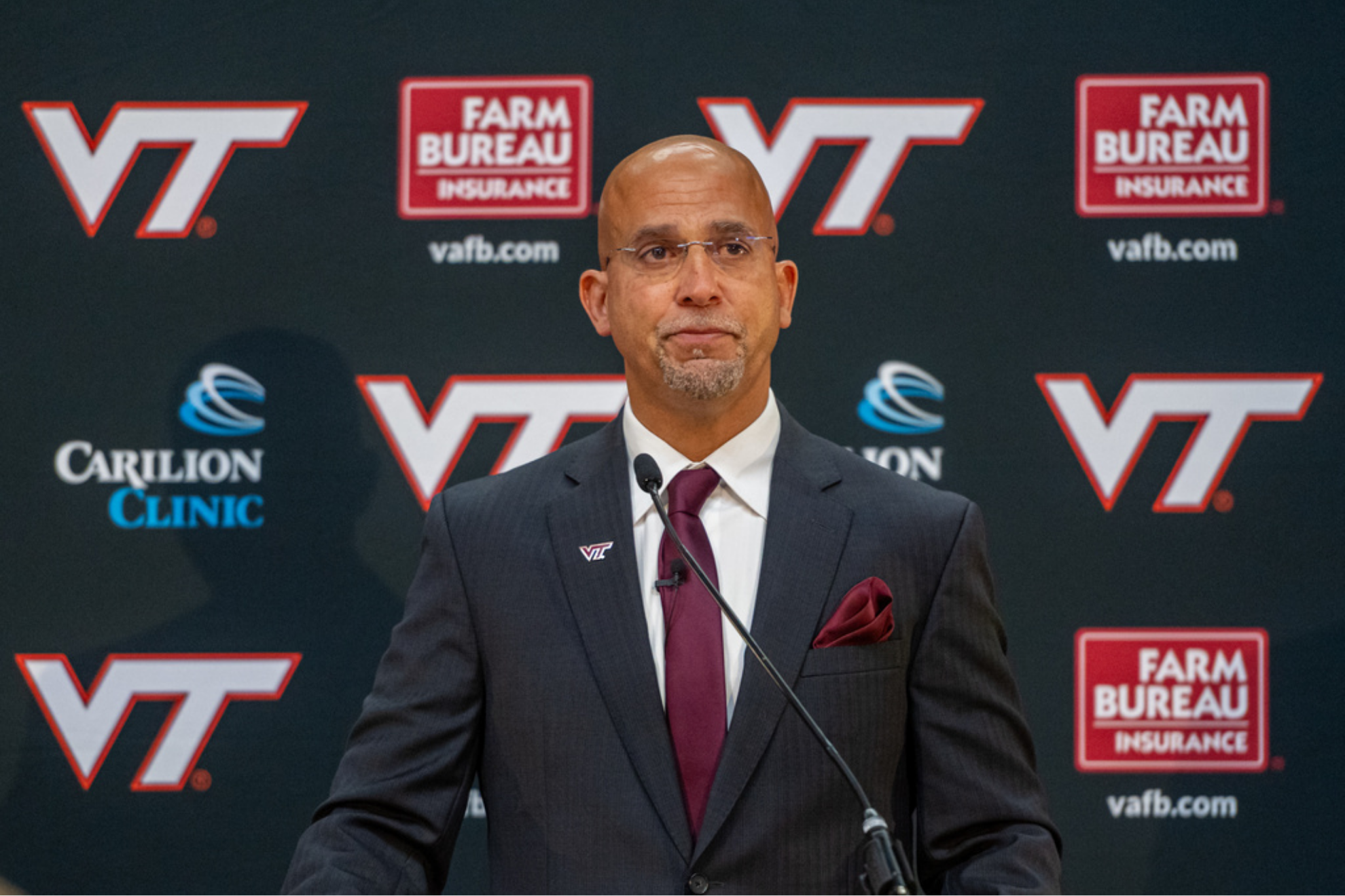 James Franklin, Virginia Tech's new head football coach