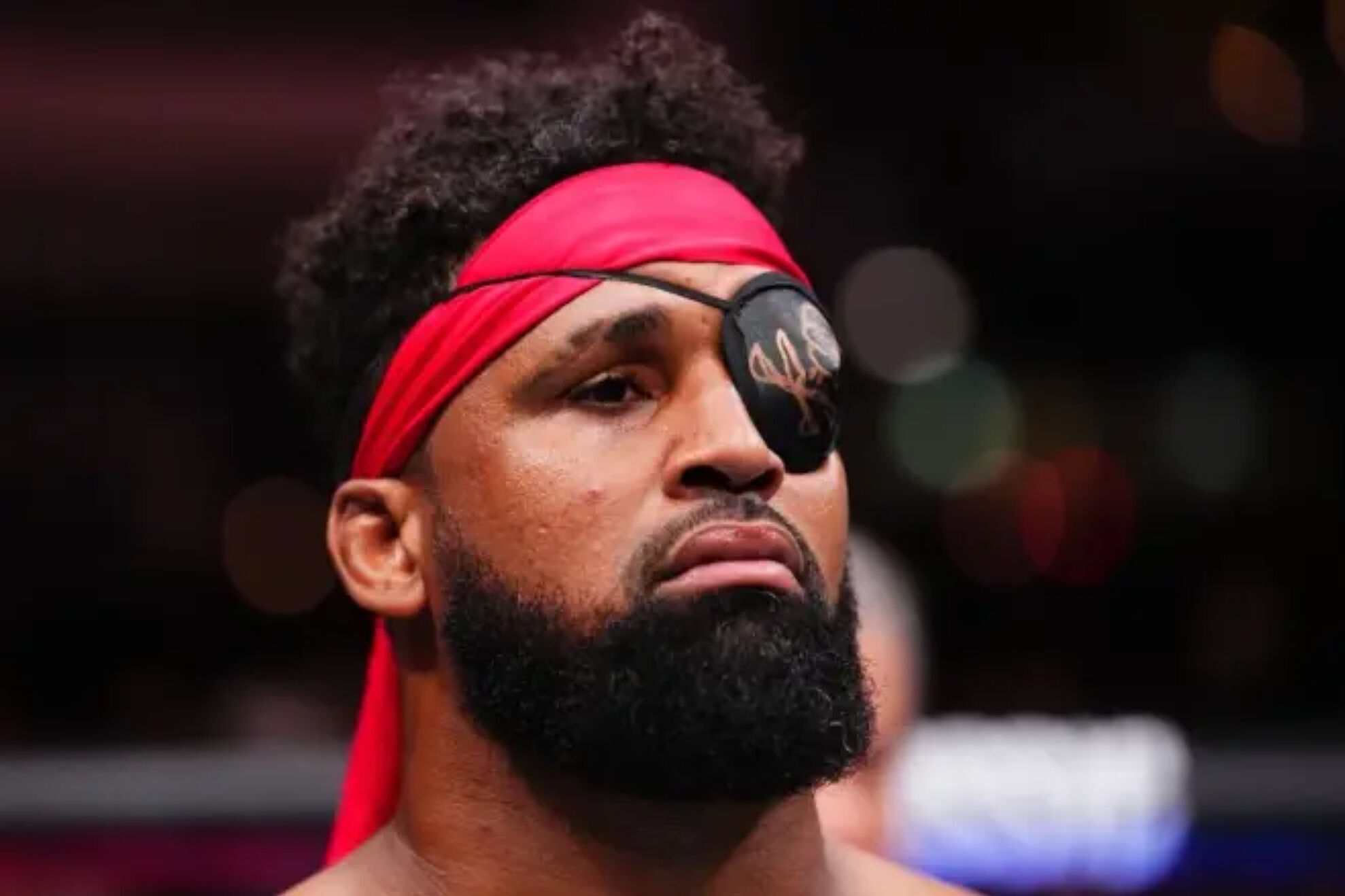 Waldo Cortés-Acosta, with his 'pirate' eye patch.