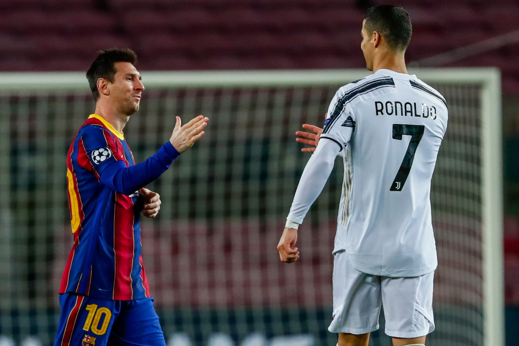Which teams have conceded the most goals to Leo Messi and Cristiano Ronaldo?