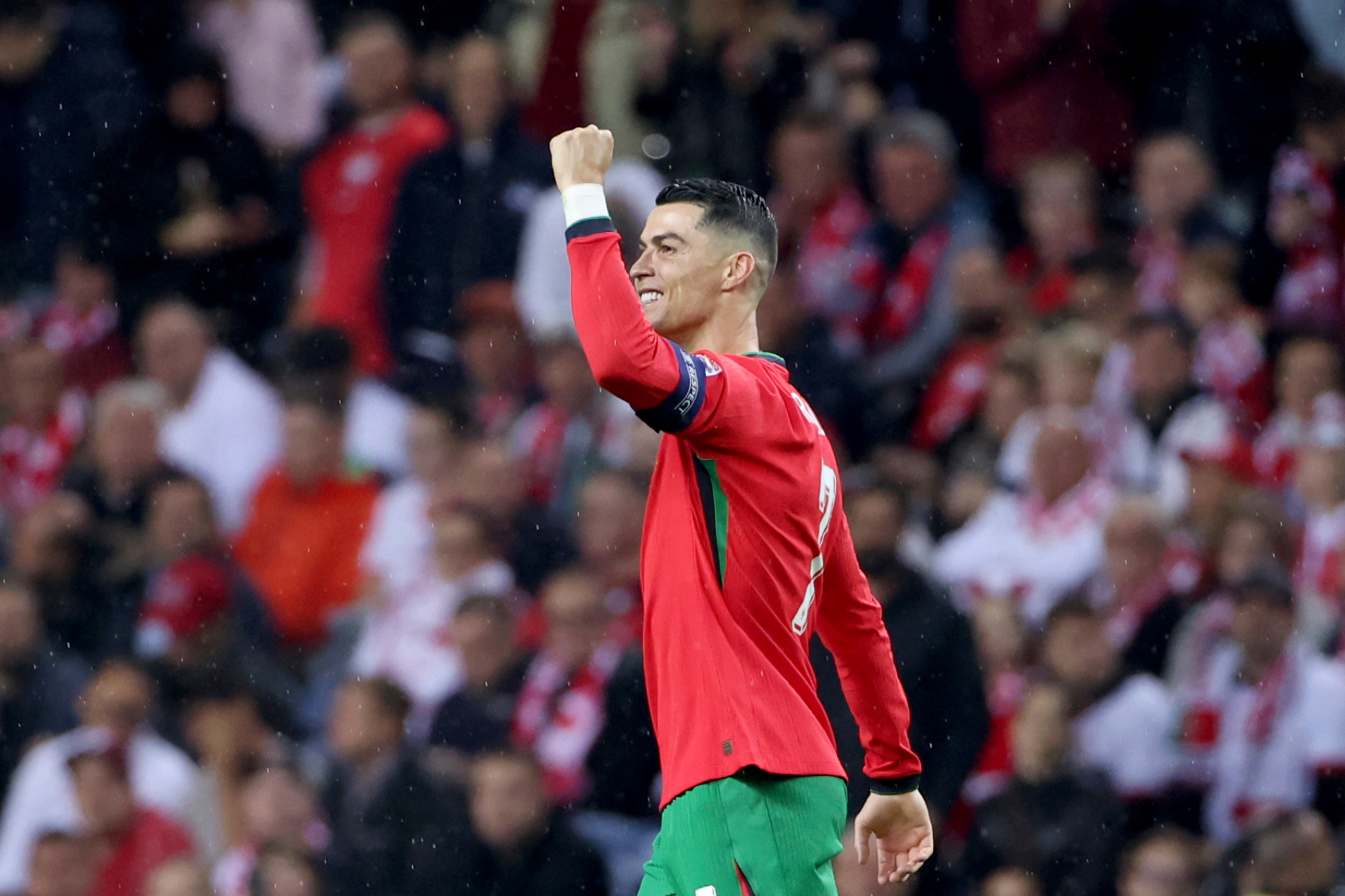 How many games has Cristiano Ronaldo played against Mexico and the USA?