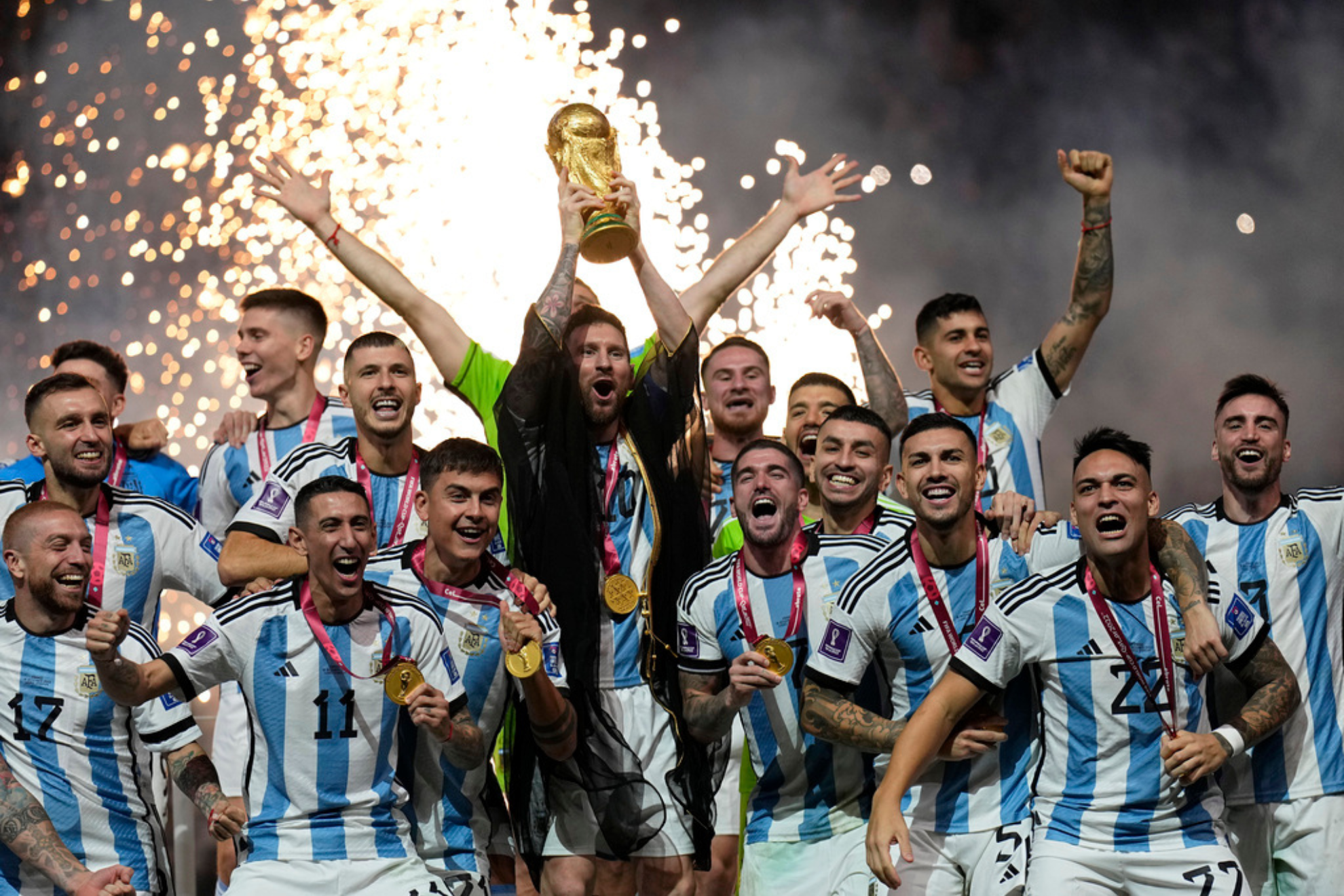FIFA revealed previously unseen footage of Lionel Messi and his teammates in the 2022 World Cup Final in Qatar