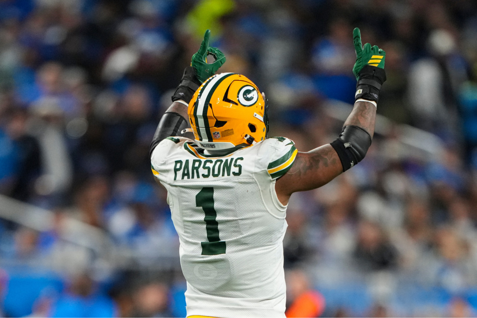 Green Bay Packers defensive lineman Micah Parsons