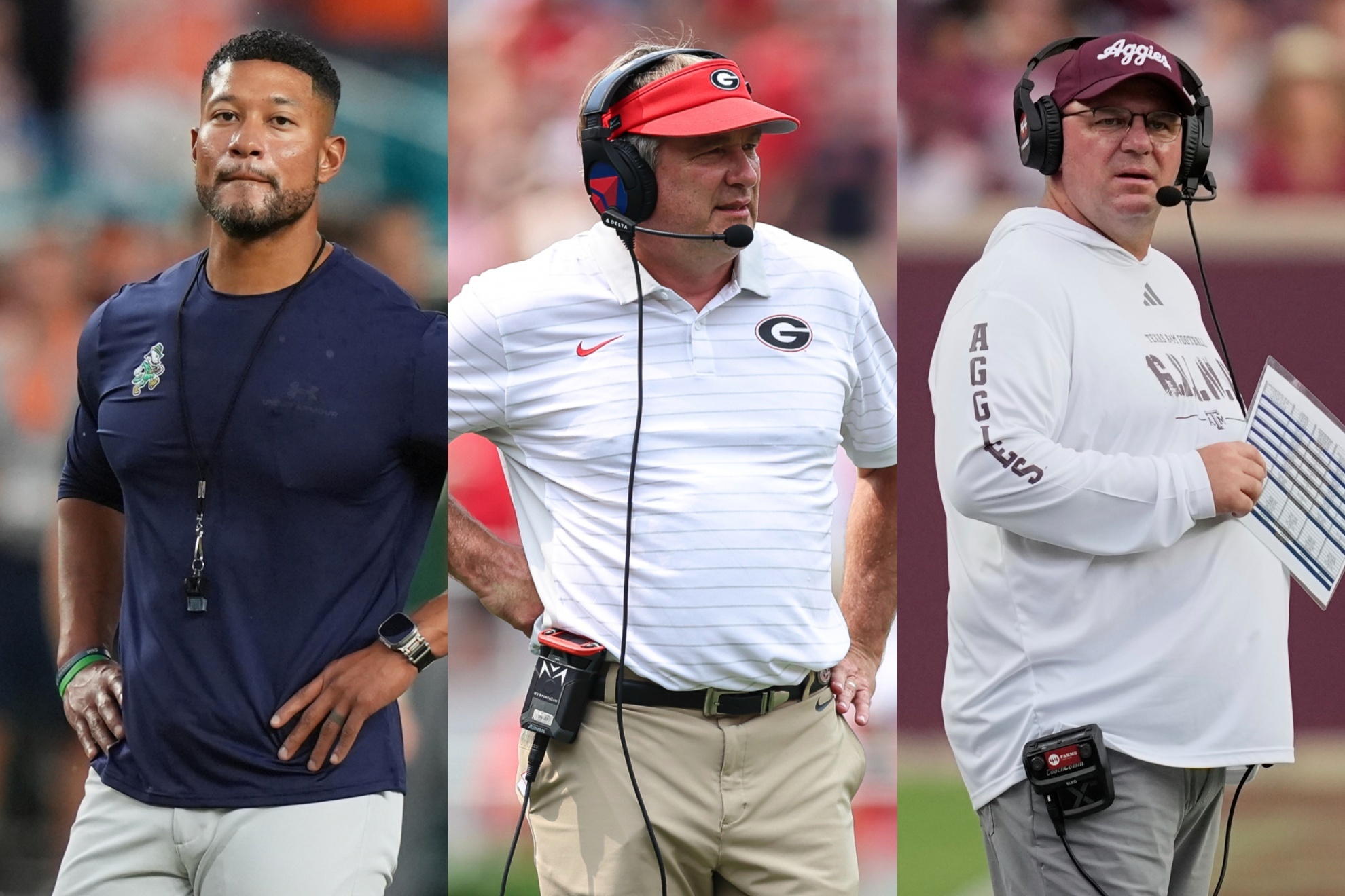 Marcus Freeman, Kirby Smart, and Mike Elko were screwed by the CFP selection committee.