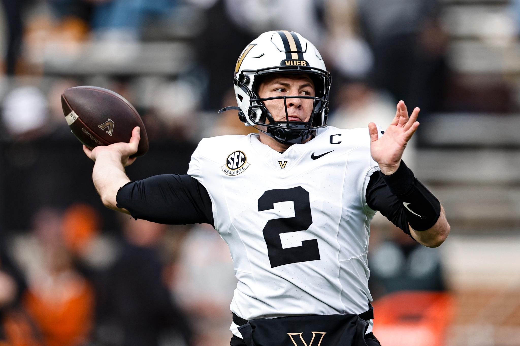 Vanderbilt quarterback Diego Pavia believes they can beat any G5 and put his money where his mouth is