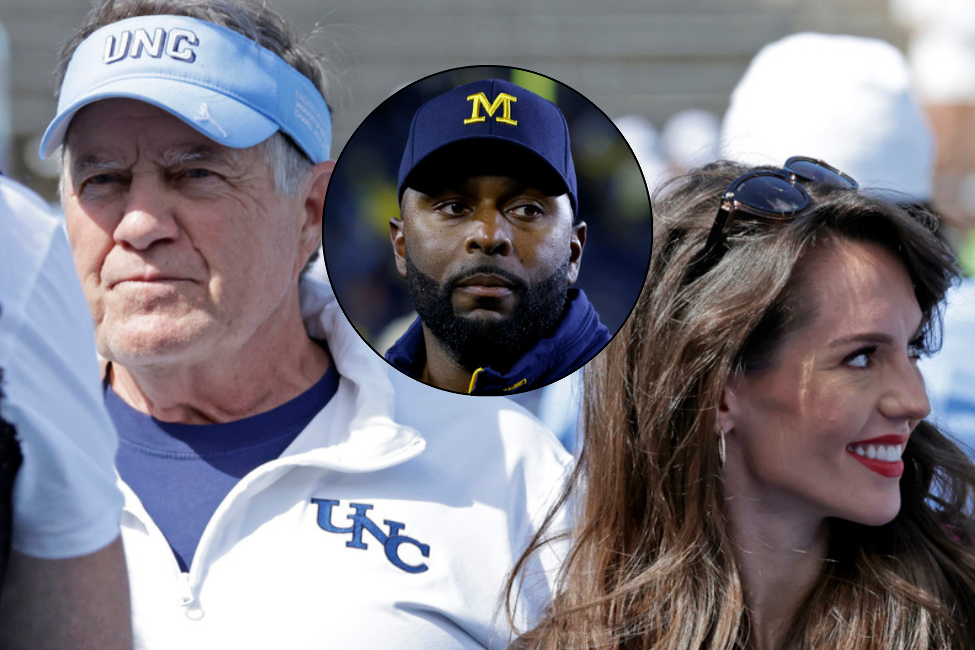 Sherrone Moore could have learned a thing or two from Bill Belichick's relationship with Jordon Hudson.