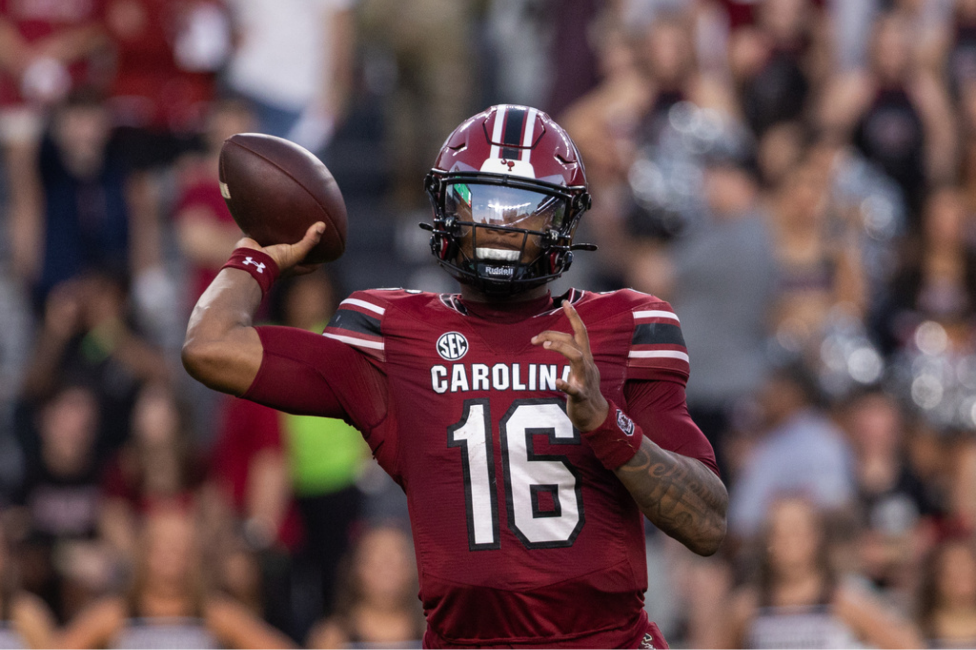 South Carolina quarterback Lanorris Sellers