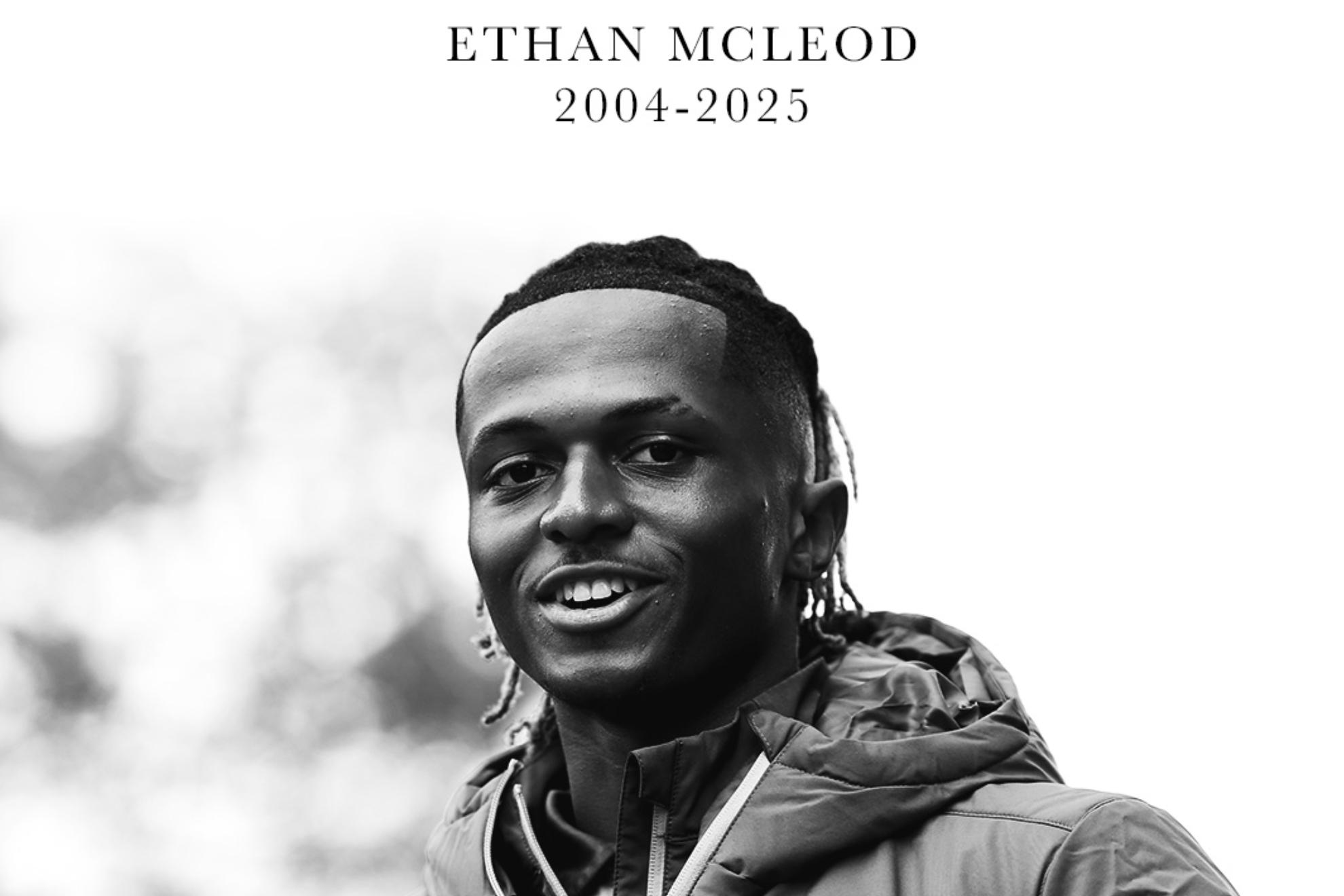 Macclesfield FC soccer player Ethan McLeod died at the age of 21 in a car crash