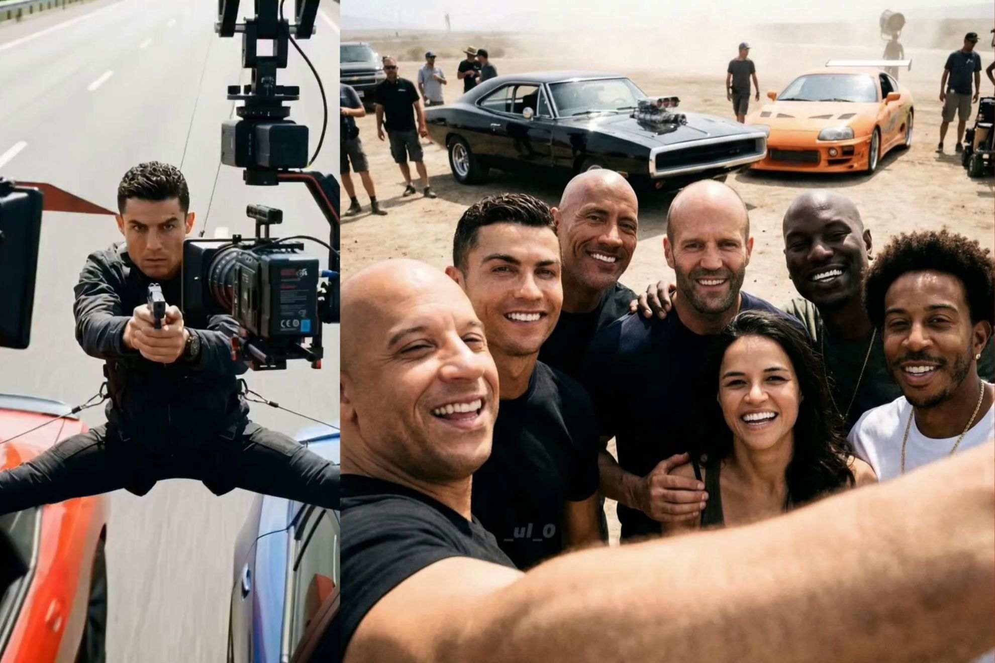 Cristiano Ronaldo looks action-ready in stunning Fast & Furious AI scenes that excites fans | MARCA