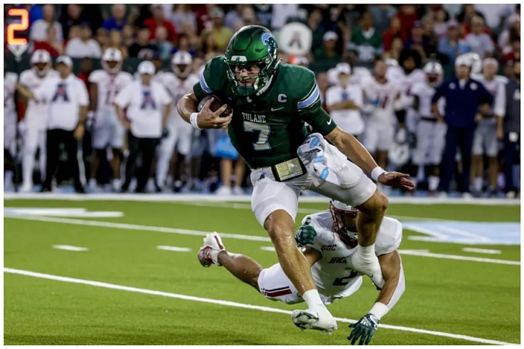 Tulane vs Ole Miss game in New Orleans, Saturday, Sept. 2, 2023.