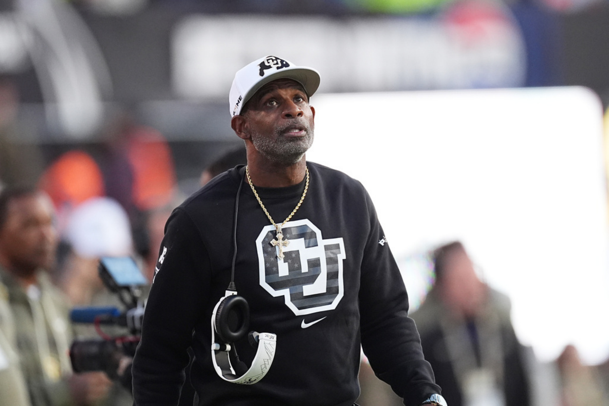Colorado head coach Deion Sanders