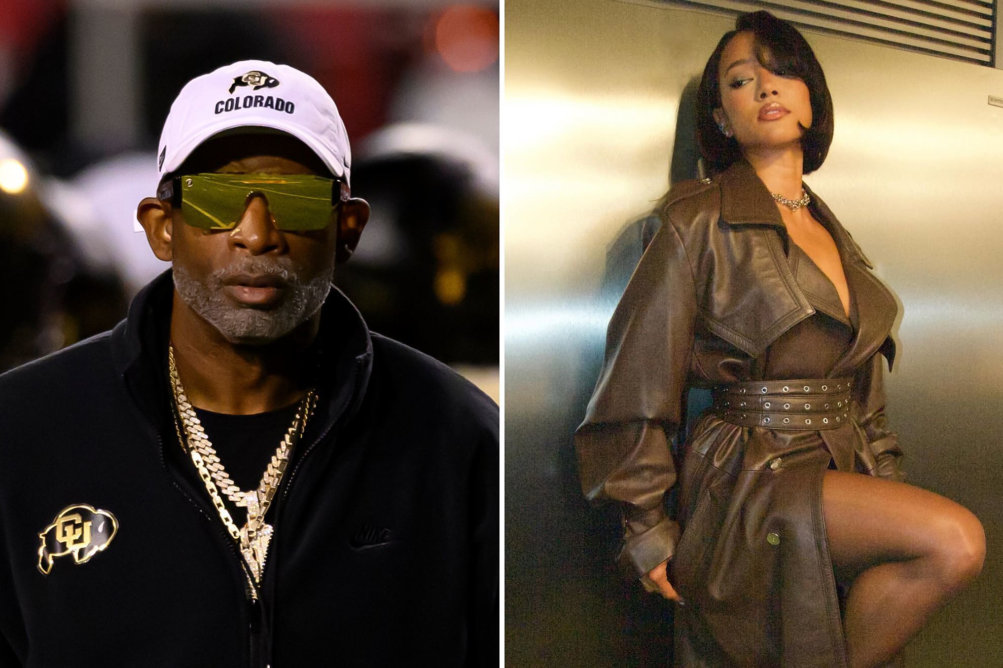 Deion Sanders and Karrueche Tran