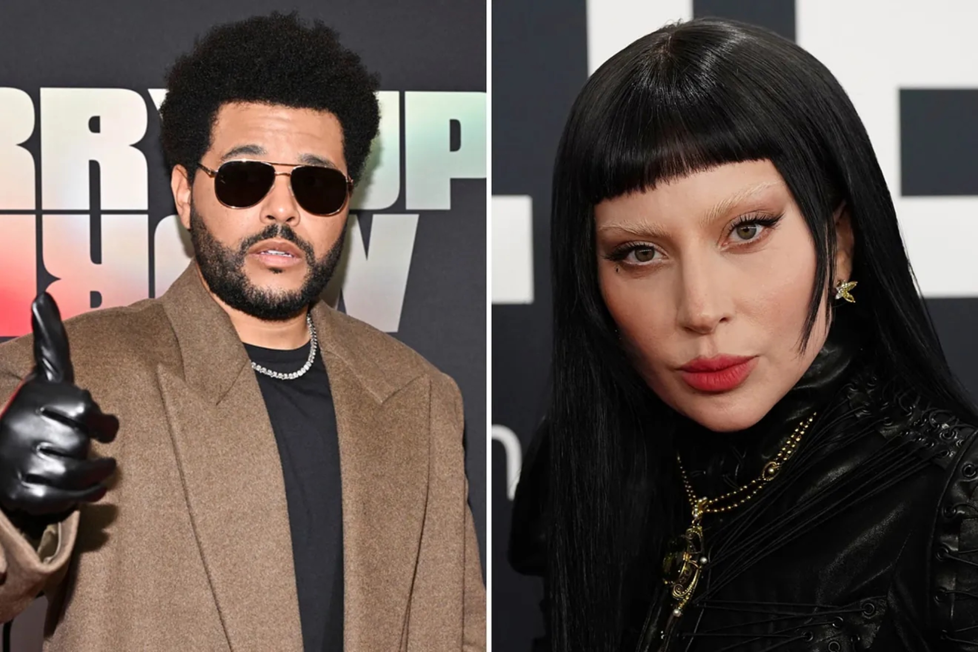 The Weeknd and Lady Gaga