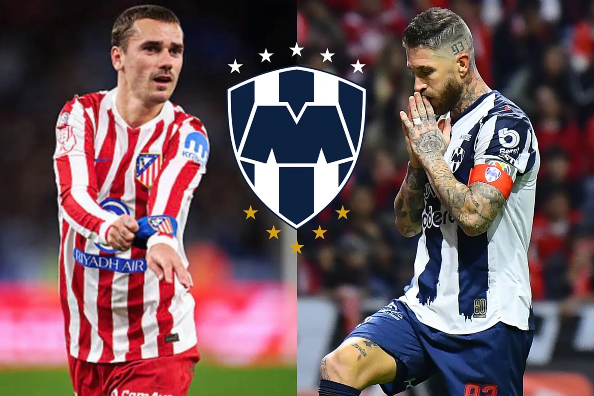 Griezmann and Sergio Ramos