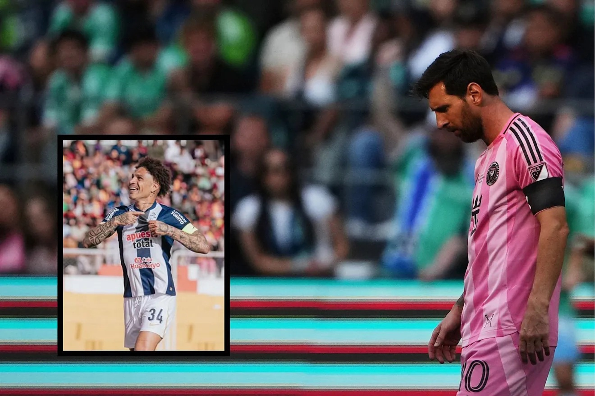 Alianza Lima defeats Inter Miami 2-0.