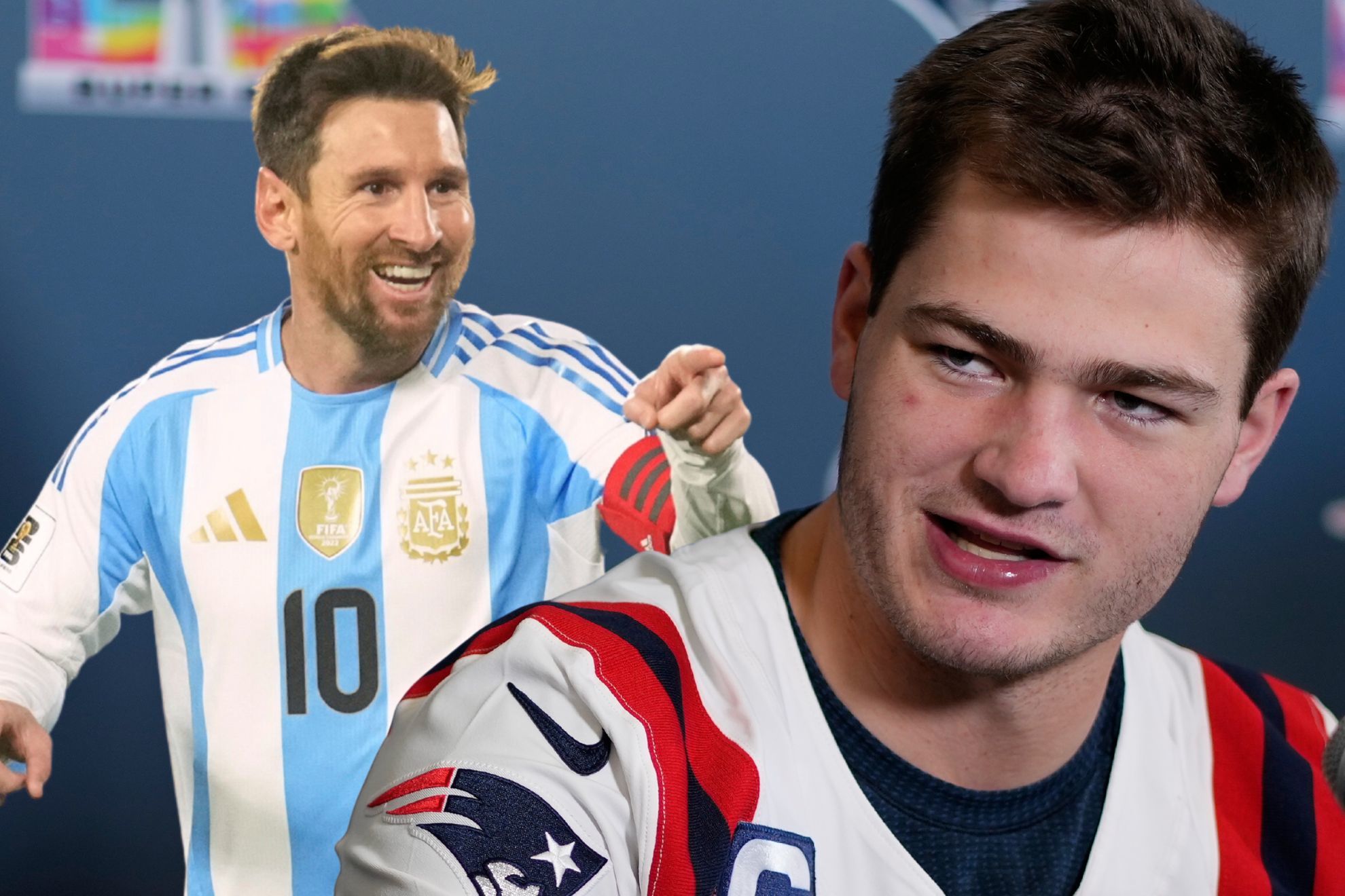 Messi & Drake Maye - NFL