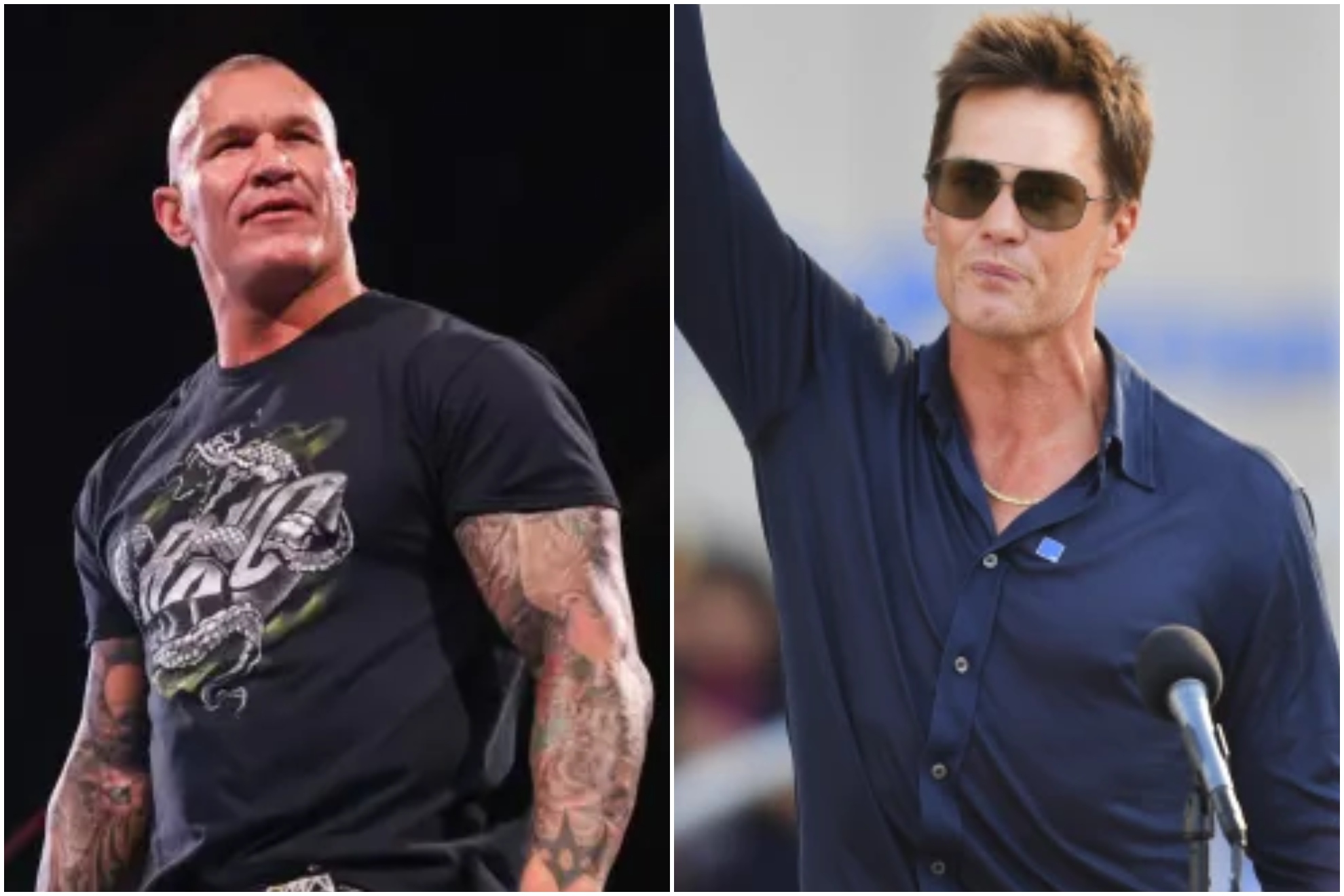 Randy Orton and Tom Brady