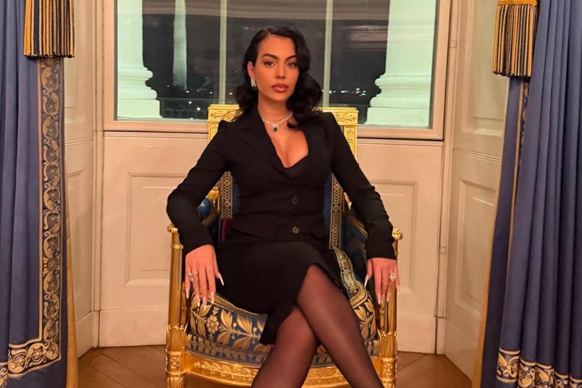 Georgina Rodríguez steals the spotlight in Milan