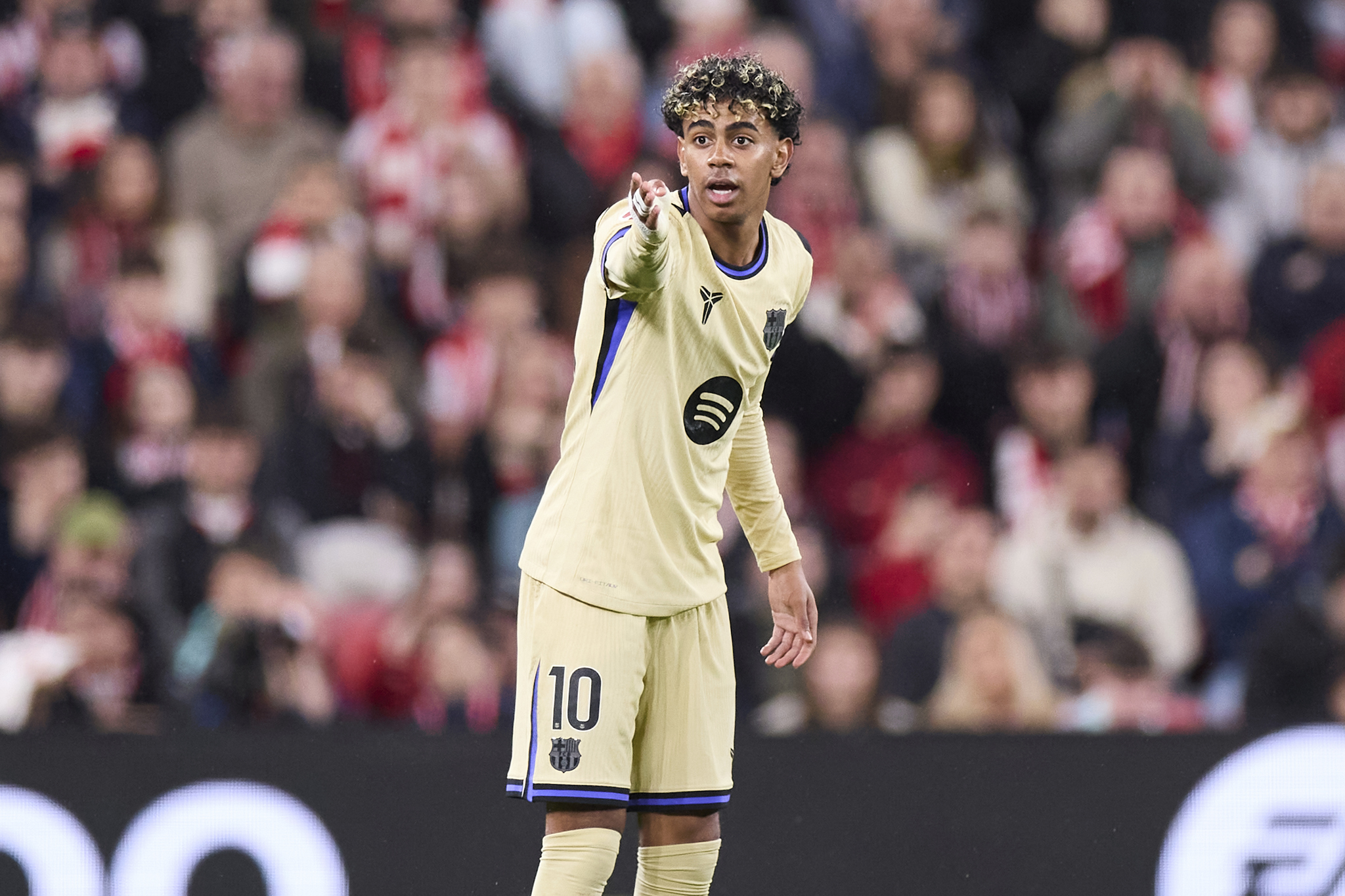 Lamine Yamal is one yellow card away from a one-game suspension in the Champions League