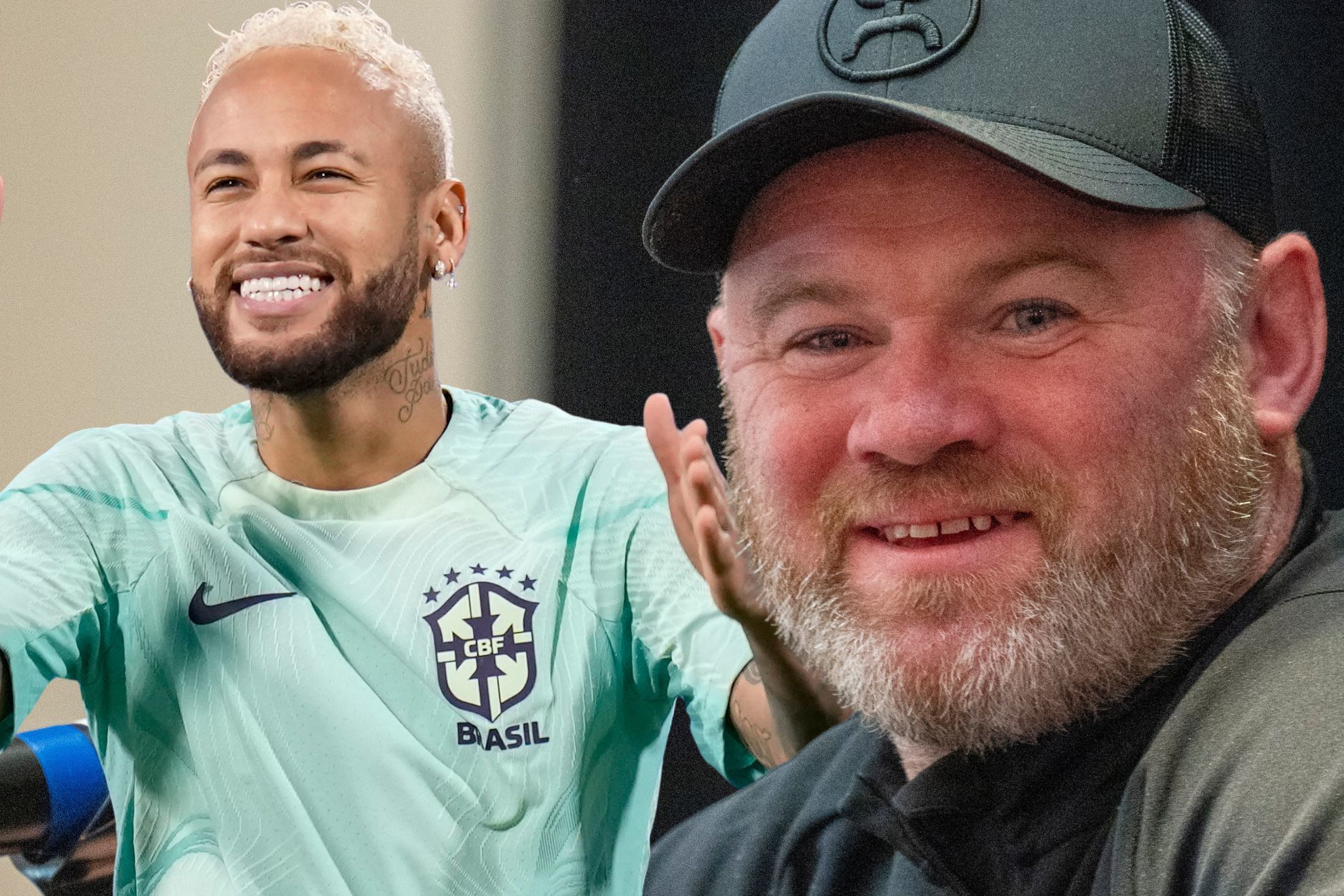 Neymar & Wayne Rooney