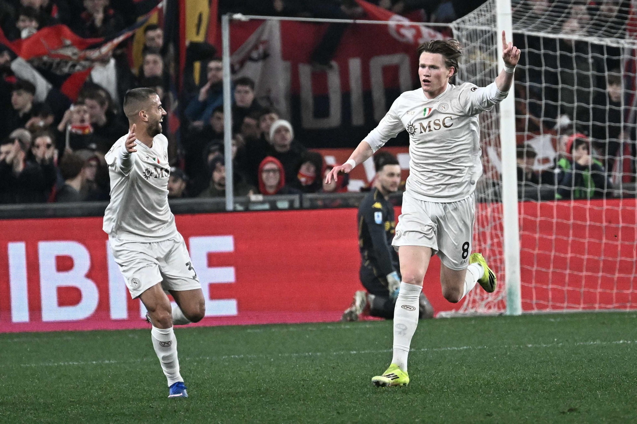 Scott McTominay has been impressing for Napoli, earning him praise from Diego Maradona's son