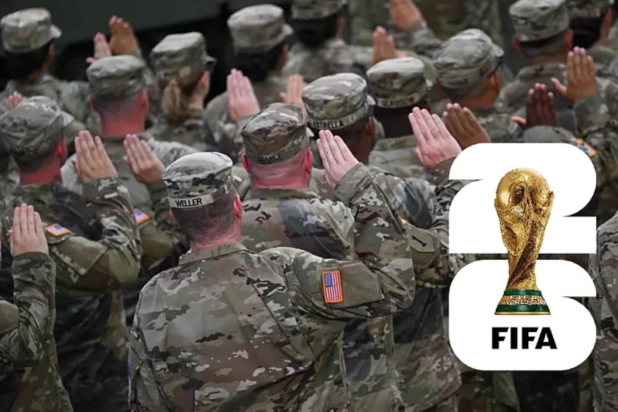 U.S. Soldiers to Enter Mexico to Train Mexican Players Ahead of the 2026 World Cup.