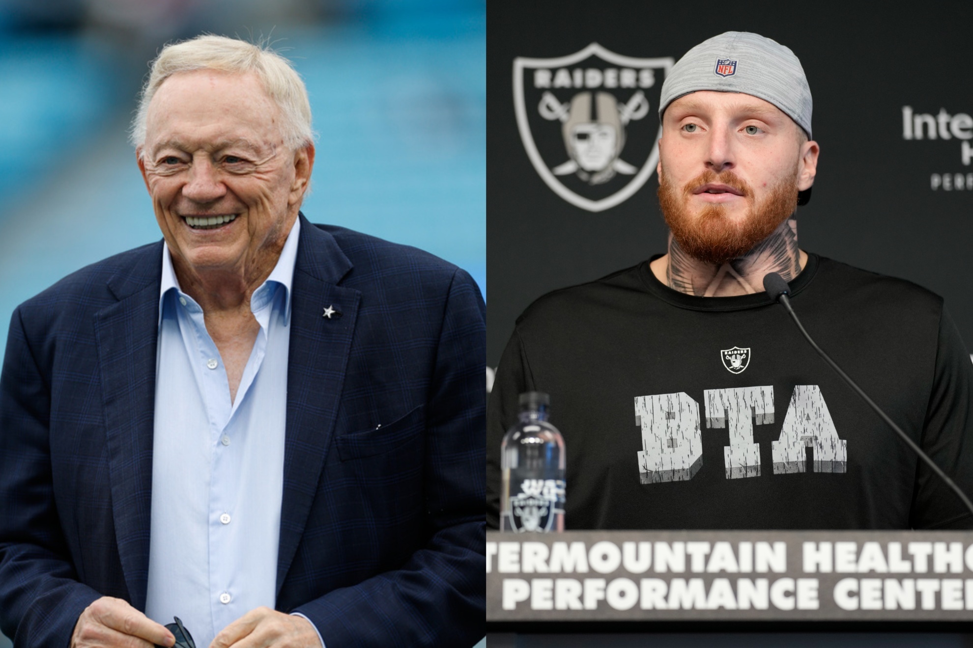 Cowboys owner Jerry Jones opens up on Dallas' pursuit of Raiders star Maxx Crosby.
