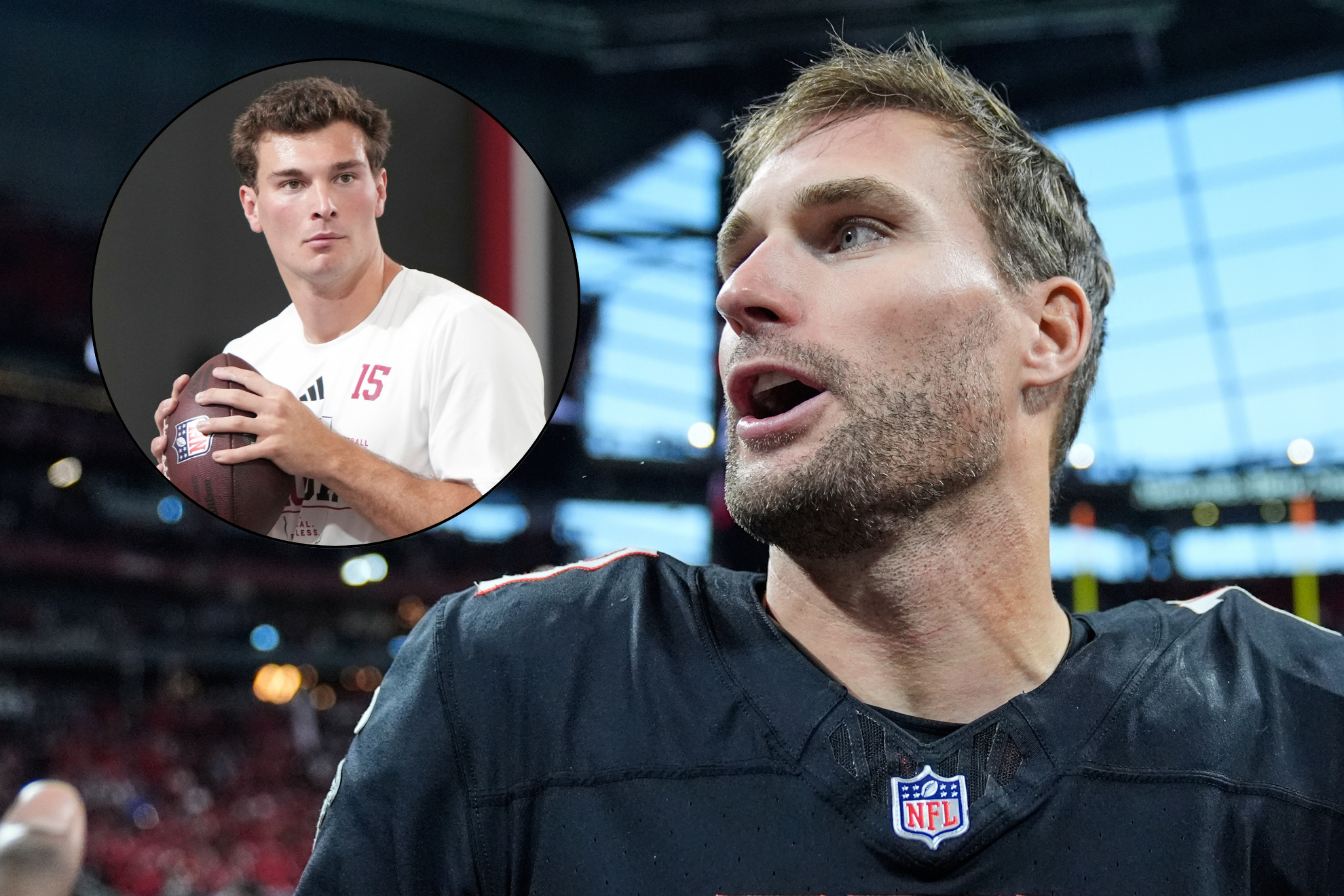 Fernando Mendoza and Kirk Cousins will feed off each other and work together on the Las Vegas Raiders.