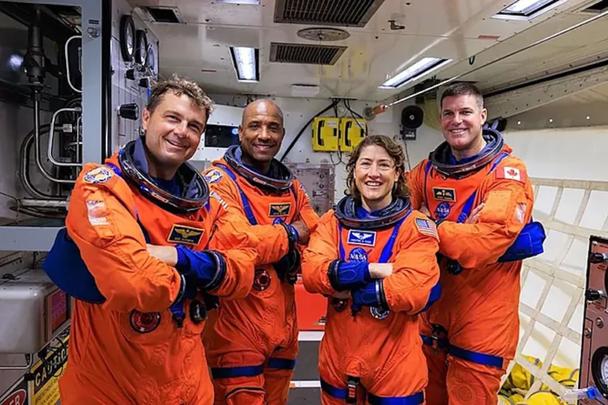 The Artemis II astronauts