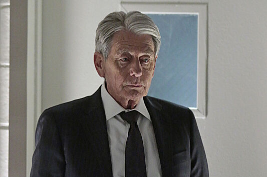 John Nolan on the set of 'Person of Interest'.