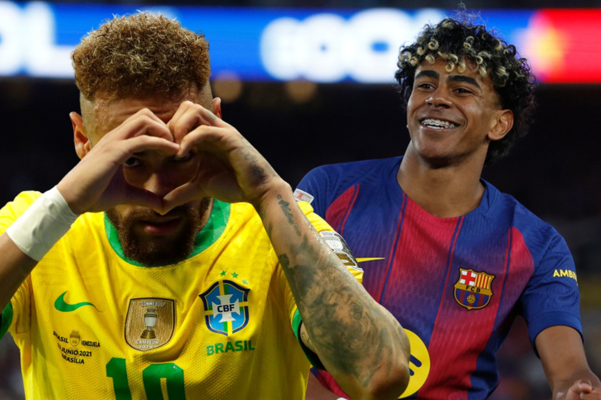 Neymar & Lamine Yamal - Barcelona