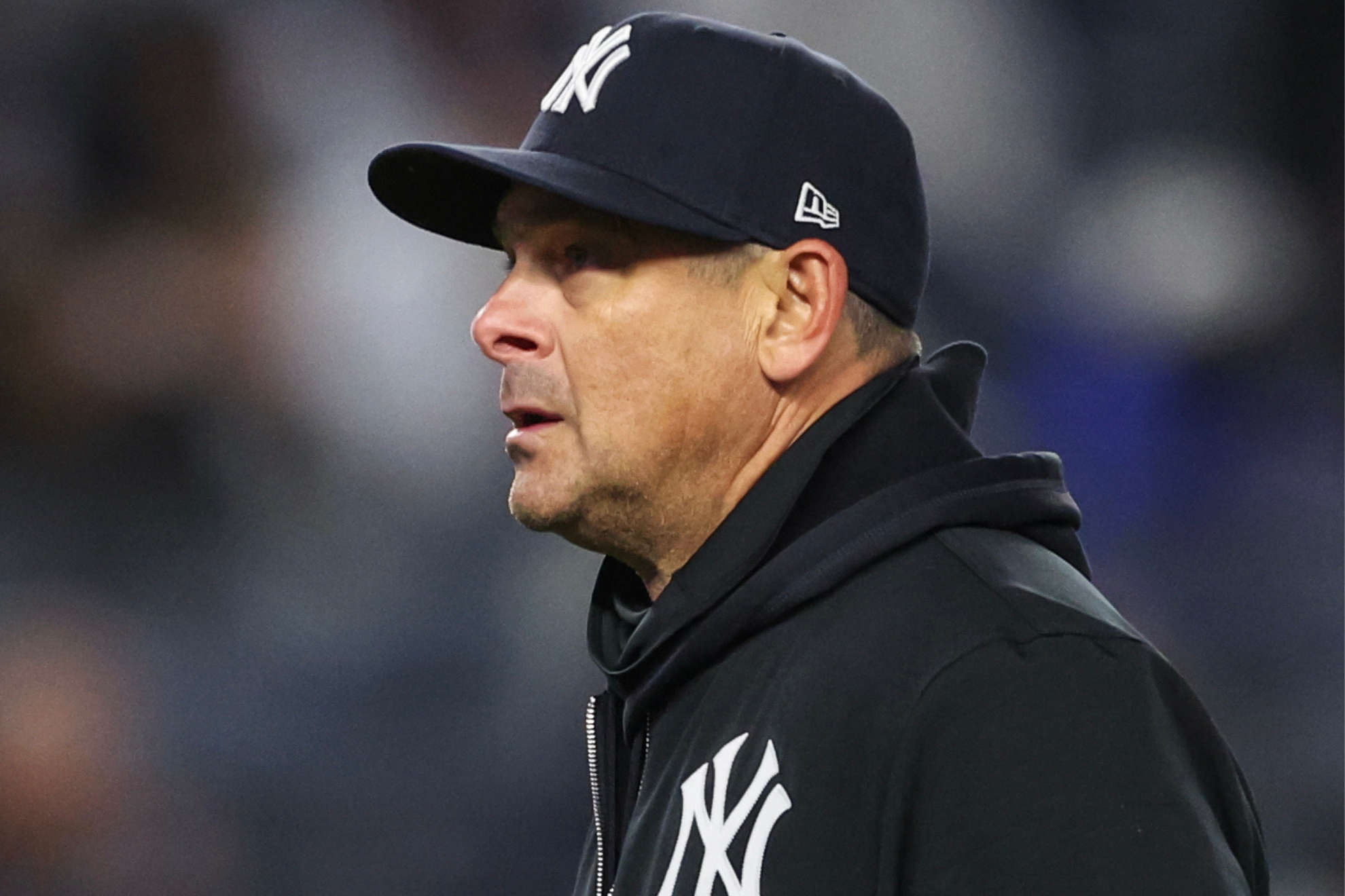 New York Yankees manager Aaron Boone could use an influx of youth and talent to the lineup.