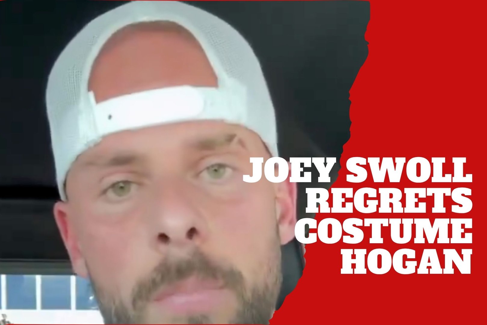 Joey Swoll issues apology for dressing as Hulk Hogan and offending fans in viral livestream